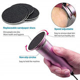 Electric Pedicure Tools Foot Care File Leg Heels Remove Dead Skin Callus Remover Feet Clean Care Machine & Replacement Sandpaper