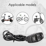 Dropship-Ebike Light Switch+Horn and Turning Light Switch Scooters Electric Bicycle Intelligent Mountain Bike Parts Accessories