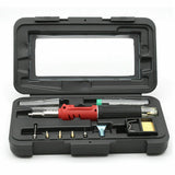 Gas Soldering Iron Kit Set Cordless Auto Ignition Butane Gas Soldering Iron Kit Ignite Welding Torch Tool for Electric Repair