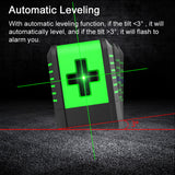 2 Lines Laser Level Leveling 3° Self Levelling Diagonal Line Laser Level Household Flooring Tile Layout Door Window Install