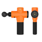 Professional Smart Vibrating Therapy Massage Guns 6 Gears Muscle Pain Relief Machine Neck Massager Relax Body W/ 5 Massage Heads
