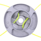 3X Alloy Head Metal Trimmer Head ,Brush Cutter Replacement Parts Bump Feed Head For Brush Cutter Grass Trimmer