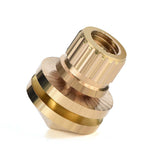 8Pcs Speaker Stand Copper Speaker Suspension Spikes Isolation Stands Foot Base Pad Shock Absorption for HiFi Speaker Loudspeaker