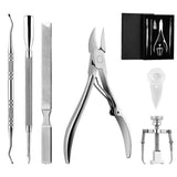 Manicure Toe Nail Clipper Cutter Tool Corrector Fixer Pedicure Set Dead Skin Trimmer Foot Care For Ingrown Cuticle Remover Kit