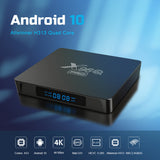 X96Q PRO Smart TV Box 4KAndroid 10.0 Set Top Box 1GB+8GB 2GB+16GB WiFi Allwinner H313 Quad Core TV Media Player US EU AU UK Plug