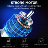 3200rpm High Frequency Massage Gun LCD Muscle Relax Body Relaxation Electric Massager With Portable Box 6 Speed For Fitness