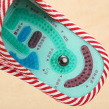 1 Pair Acupressure Points Massage Shoes Magnetic Reflexology Slippers Pain Relief Promote Blood Circulation Foot Massager