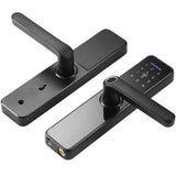 WAFU Tuya WIFI Fingerprint Indoor Electronic Lock Smart Fingerprint Password Card Office Door Lock for Hotel Home Tenants