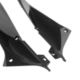 Motorcycle ABS Plastic Carbon Fiber Exhaust Side Covers for Yamaha YZF R1 2002