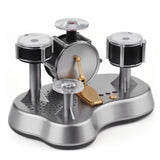 electronic Mini Finger Drum Finger Touching Drum with Sounds and Lights Percussion Musical Instrument for Boys Girls