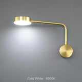Morden Led wall light Indoor Golden Decor wall lamp 9W with switch  for home bedroom Bedside Living room Aisle sconces Luminaire