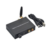 192khz Bluetooth 5.0 DAC Digital to Analog Audio Converter Receiver Adapter Optical Coaxial Input RCA 3.5mm Audio Output