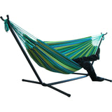 60#Two-person Hammock Camping Thicken Swinging Chair Outdoor Hanging Bed Canvas Rocking Chair Not with Hammock Stand 200*150cm