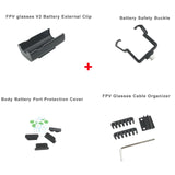 DJI FPV Drone Accessories Propeller Guards  Thumb Rocker Joysticks Yagi Antenna Landing Gear For DJI FPV Drone Accessories