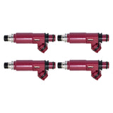 4 Pieces Fuel  Nozzle Replacement ,Automotive Fuel s Fit for .8L L4 1999-2000, 195500-3310, BP4W-13-250