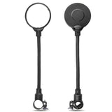 Dropship-1 Pair Bicycle Rearview Mirror 360° Adjustable Hose Rearview Mirror Reflector for Mountain Bikes Electric Bicycles Etc