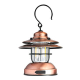 Mini Hanging Camping Lantern USB Outdoor Light Water Resistant Garden Lamp with 2 Lighting Modes for Garden Yard Camping Lantern