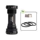 MTB Road Mountain Bike Aluminum BB Thread Bottom Brackets For 68-73mm Bearing Crankset Parts Outdoor Cycling Bicycle Accessories