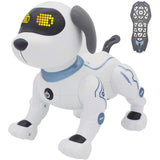 Electronic Pets RC Animal Programmable Robot Dog Voice Remote Control Toy Puppy Music Song for Kids Birthday Gift