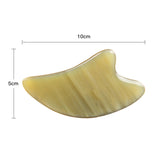 Facial Massage Guasha Board Natural Ox Horn Gouache Scraper Face Eye Lift Body Skin Relaxation Slimming Beauty Neck Thin Lift