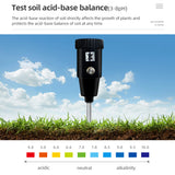 2in1 Portable Soil PH Tester Acidity Humidity Meter Garden Soil Analyzer Greenhouse Potted Crops Planting Cultivating Tool