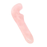 Crystal Massage Wand Natural Jade Massage Stick Gua Sha Scraping Tool for Acupuncture Trigger Point (Pink)