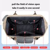 Mommy Bag Backpack Diaper Bag Waterproof Insulated Bottle Storage Bag Large-capacity Outdoor Portable Foldable Baby Stroller Bag