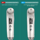 Betime Blackhead Remover Vacuum Suction Face Skin Protection Pore Cleansing Device Hot Cold Facial Black Head Cleaner Machine
