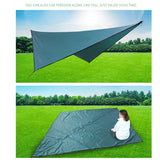 Waterproof Tarp Tent Shade Lightweight Portable Waterproof Outdoor Camping Hammock Rain Fly UV Garden Awning Canopy