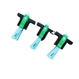 Hot Sale 50PC 100 PCS SC APC Fast Connector Single-Mode Connector FTTH Tool Cold Connector Tool Fiber Optic Fast Connnector 53mm