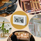 4-Pack Mini Hygrometer Indoor Thermometer, Humidity Gauge With Celsius, Humidity Meter Digital Temperature Monitor