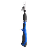 5.2:1 Portable Telescopic Fishing Pole Aluminum Alloy Pen Shape Fishing Rod with Reel Wheel Ultralight Spinning Fish Rod Combo