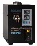 SUNKKO 737G Spot welder 1.5kw LED illumination Dual Digital Display double pulse Welding Machine for 18650 battery