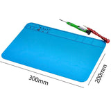 Heat Resistant Soldering Mat Silicone Working Mat Phone Repair Heat Insulation Work Pad Insulator Maintenance Platform