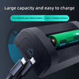 AA/AAA Battery Voltage Internal Resistance Tester 0~999mΩ  Indicate Volt Tester Checker 18650 Lithium Battery Tester Backlight