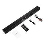 Wired and Wireless TV Soundbar 20W, Bluetooth Sound Bar TV Speaker, Subwoofer for TV, PC, Smartphone, Tablet, Remote Control