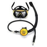 DIDEEP 5 IN 1 Snorkeling Diving Equipment Respirator Snorkel Tube Pressure Reducer Valve Diving Regulator Diving