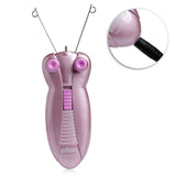 Electric Body Face Facial Hair Remover Defeatherer Cotton Thread Epilator Kit