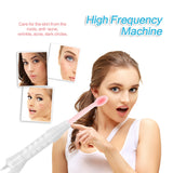 High Frequency Wand 4 In 1 Electrode Facial Machine Electrotherapy Glass Tube Beauty Apparatus Face Care Tools Face Massager