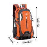 Outdoor Camping Lightweight Backpack Water-resistant Hiking Bags Climbing Cycling Traveling Trekking Daypack Bag