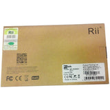 Original Rii X1 Mini 2.4GHz Wireless Keyboard FR/RU/ES/US Air Mouse with TouchPad for Android TV Box/Mini PC/Laptop