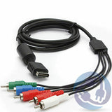 1.8m HDTV AV Audio Video Cable AV A/V Component Cable Cord Wire For Sony PlayStation 2 3 PS2 PS3 Slim Game Adapter Accessories