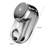Mini Electric Shaver Beard Trimmer Razor Portable Mini Shaver Low Noise Power Display USB Rechargeable Shaver For Men Razor