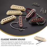 3pcs Guitar Pickup Premium Sturdy Prime Durable Pickup Parts Humbucker Guitar