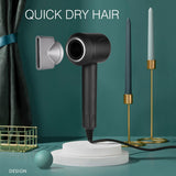 5Pcs Leafless Hair Dryer 220V Negative Ion Professinal Quick Dry Home Powerful Constant Flyaway Attachment Electric Hair Dryer