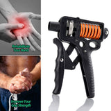 Grip Strength Trainer Hand Grip Strengthener Adjustable Resistance 25-50kg Gripper Fitness Gym Equipment Exerciser Machine