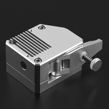 Full Metal 3D Printer Soft Consumables Bondte BMG Reduction Extruder Dual Gear Feed Silver