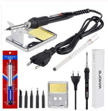 LCD Dgital Soldering Iron Kits 80W 220V 110V Temperature Adjustable Welding Tools Kit Soldering Rework Station Solder Tools