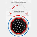 Electric Meridian Brush Waist Shoulder Neck GuaSha Vacuum Scraping Massager Machine Health Care Body Relaxation US Plug 100-240V