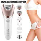 Women 5 In 1 Multifunctional Electric Epilator Portable Facial Cleansing Instrument EY669